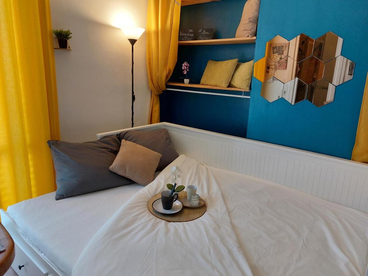Joli Studio - Proche Mer - Balcon Le Havre Bagian luar foto
